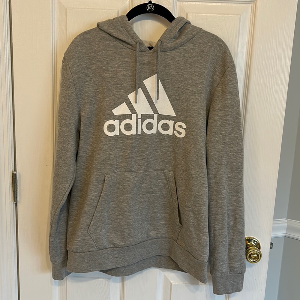 Gray Adidas Sweatshirt